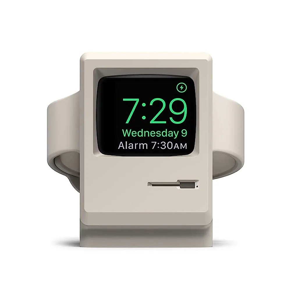 Watch Charging Dock - シリコーン充電器スタンド Apple Watch 7 6 5