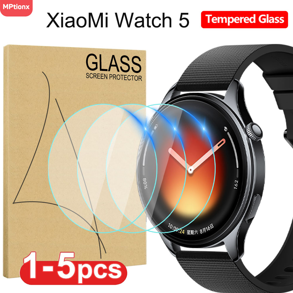 Smartwatch Watches Xiaomi - 強化ガラス Xiaomi Watch 5 スマートウォッチ用スクリーンプロテクター HD