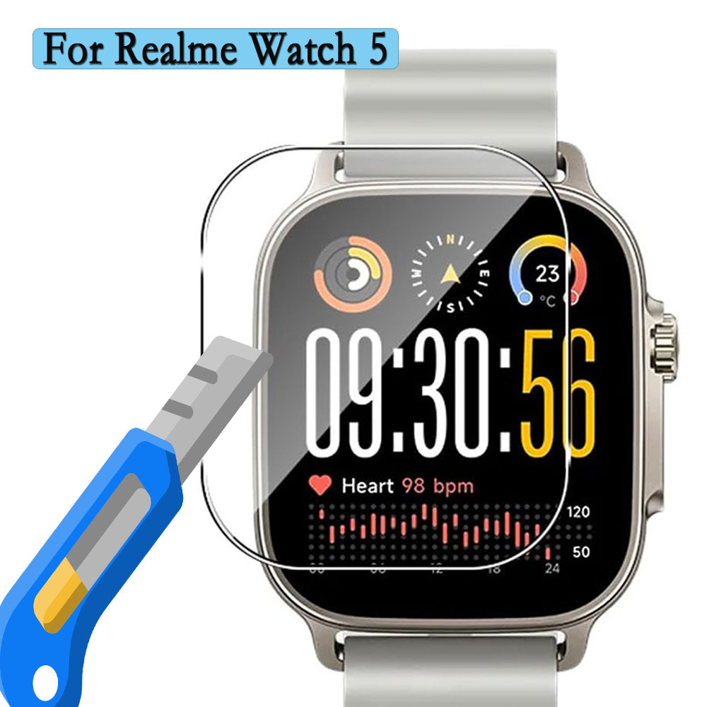 Watch S Realme - Realme Watch 5 用フィルム強化ガラス Realme Watch