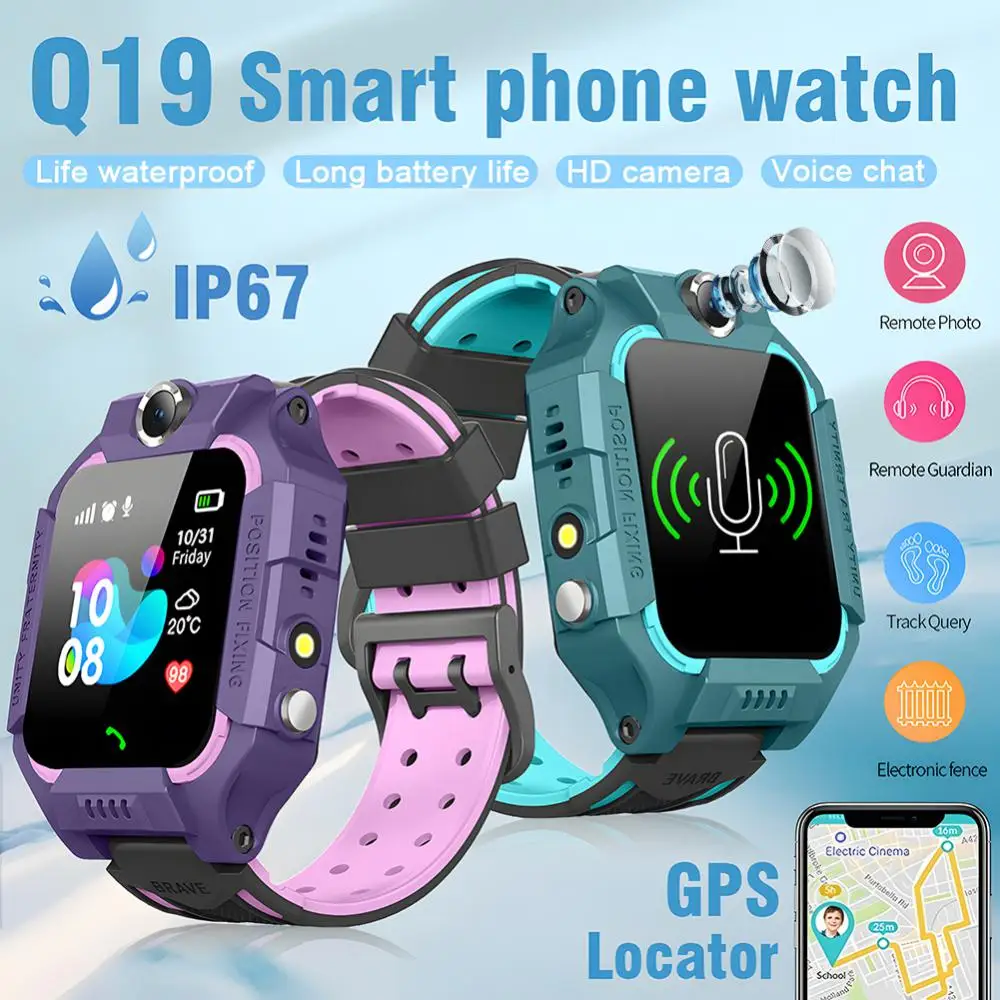 Smartwatch Digital Watches For Kids - ニューキッズ 2 グラムスマートウォッチ SOS LBS トラッカー位置子供のためのスマートウォッチカメラ