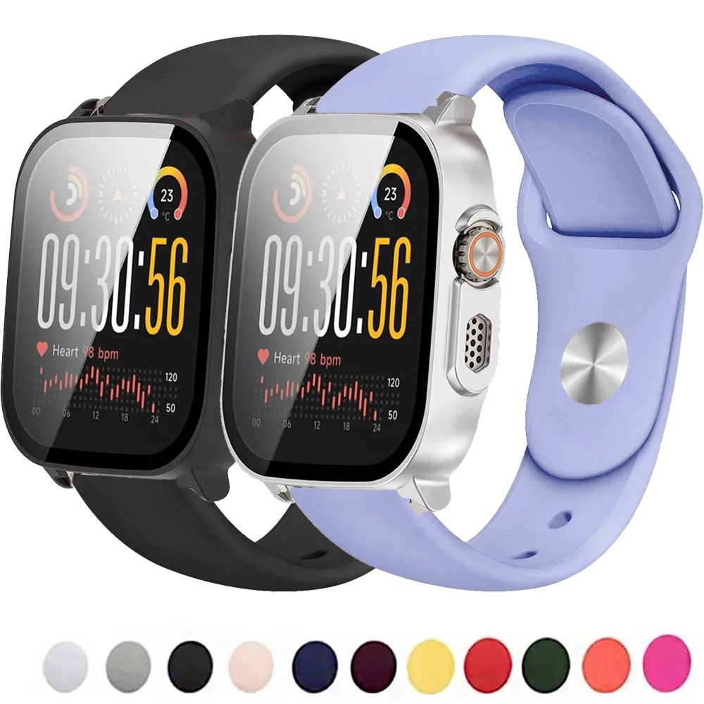 Watch S Realme - クリアプロテクターケース Realme Watch 5 用シリコン時計バンドアクセサリー Realme