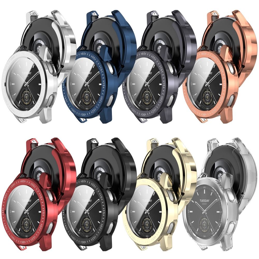 Smartwatch Watches Xiaomi - 新しいフルカバー TPU ケースバンパースマートスクリーンプロテクターアクセサリー時計バンド保護シェル Xiaomi Watch S3