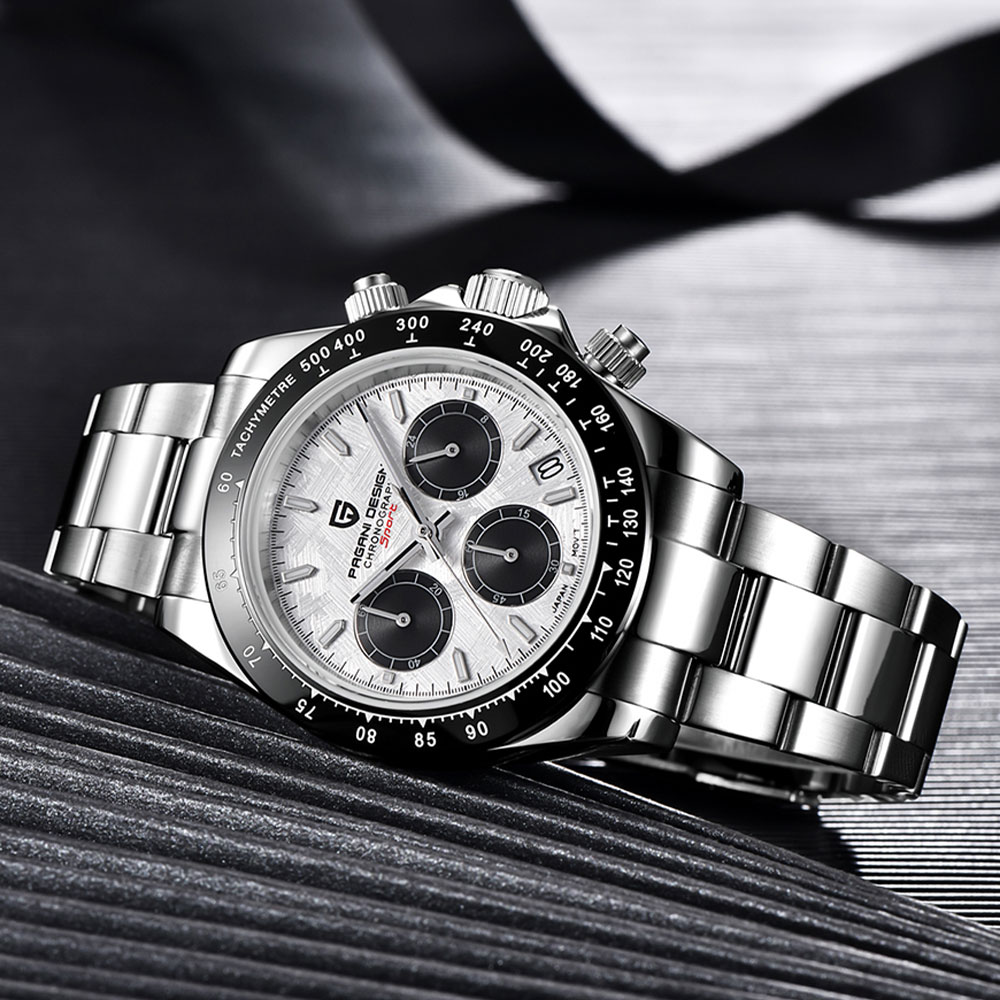 Anti-Magnetic Watch - パガーニデザイン 40mm 新型 VK63 クロノグラフ クラシックギフト