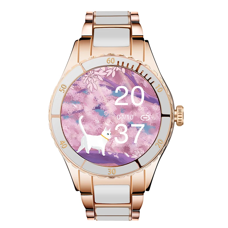Smartwatch Digital Watches For Girls - Z73 スマートウォッチ女性のスポーツ音楽プレーヤー DIY カスタムスマートウォッチ睡眠モニターフィットネストラッカーレディーガールブレスレット腕時計