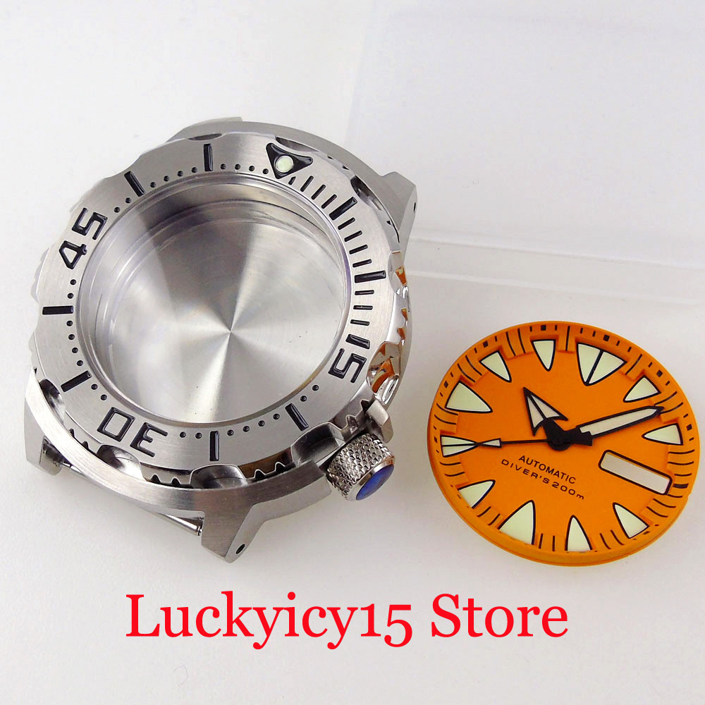 Luminous Dial Face - アクセサリー 42MM腕時計 メンズケース 29MM オレンジ/ブルー/レッド文字盤 ハンドセット
