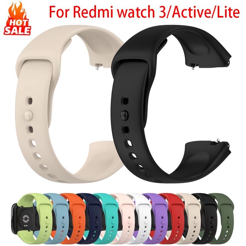 Tag Watches Smartwatch - 公式シリコンバンド Redmi Watch 3 アクティブスマートウォッチアクセサリー スポーツブレスレット
