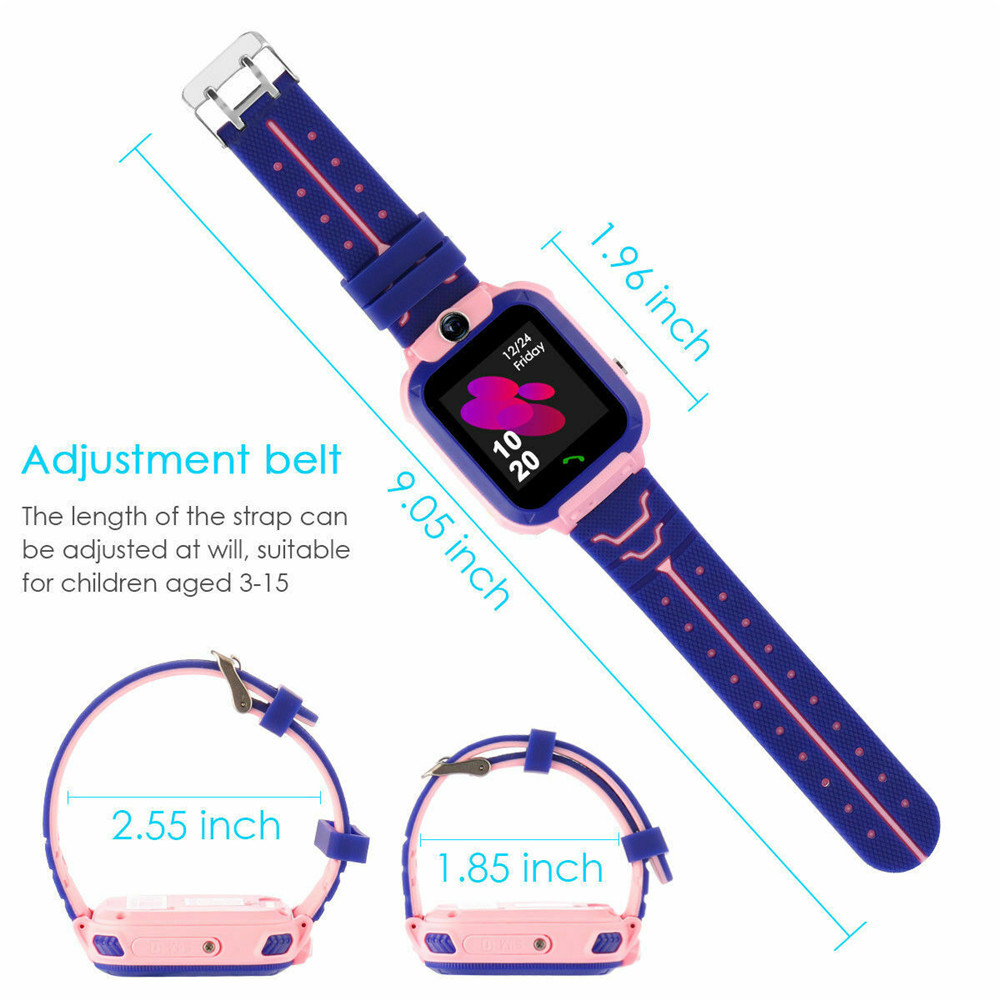 2 グラムキッズスマートウォッチ SOS コール LBS 位 - Smartwatch Digital Watches For Kids のレビューと価格