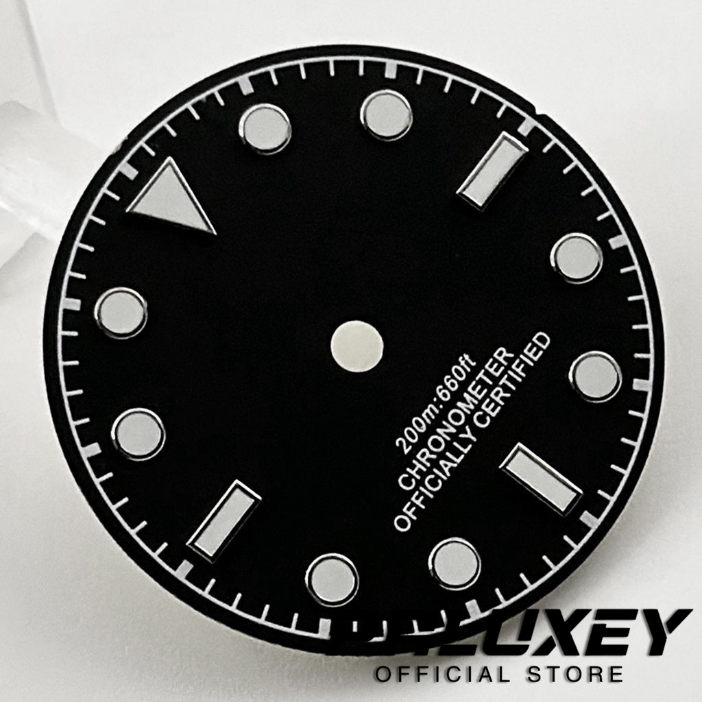 BB58 29mm 無菌ブラックグレー腕時計文字盤 夜光付き - Luminous Dial Face のレビューと価格