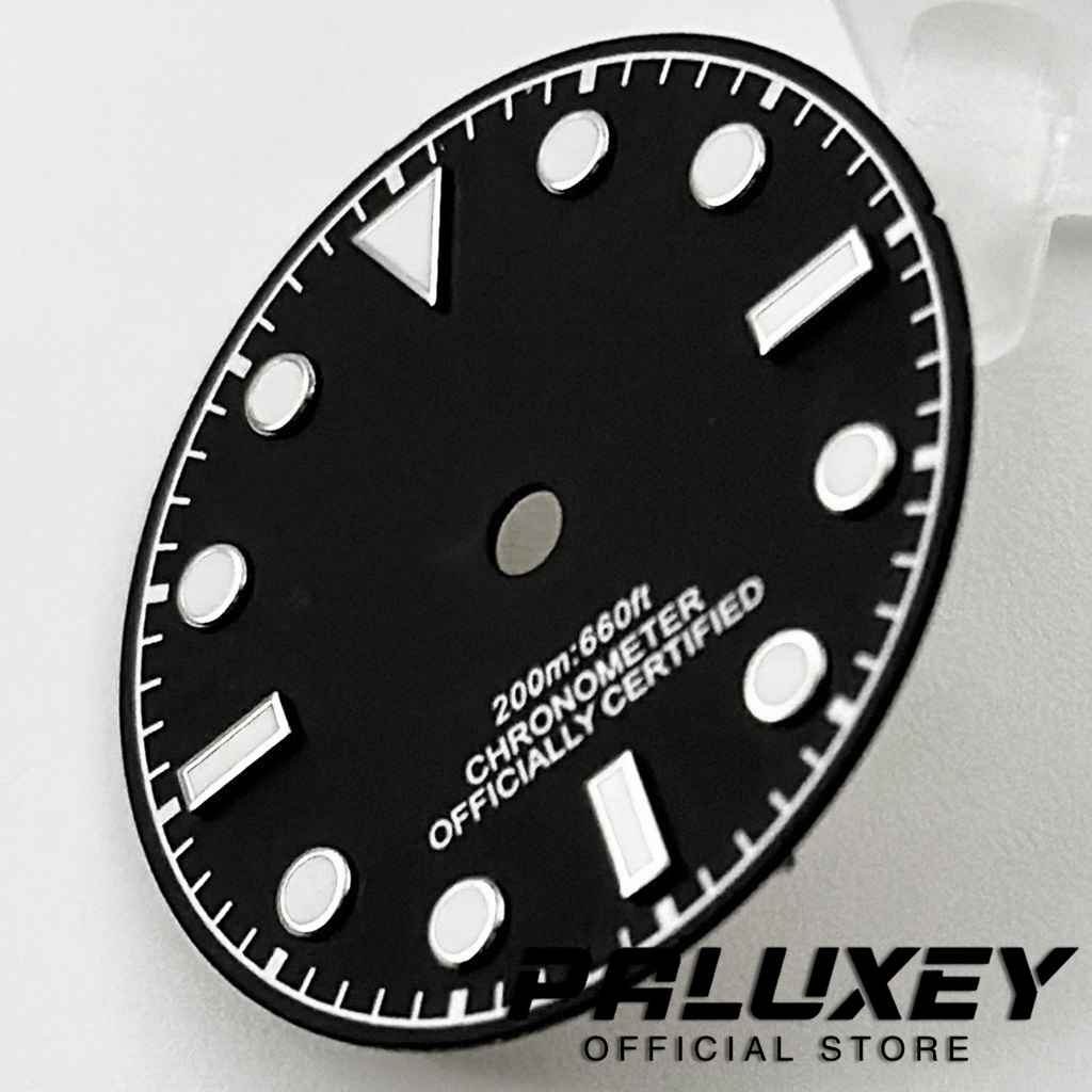 BB58 29mm 無菌ブラックグレー腕時計文字盤 夜光付き - Luminous Dial Face のレビューと価格
