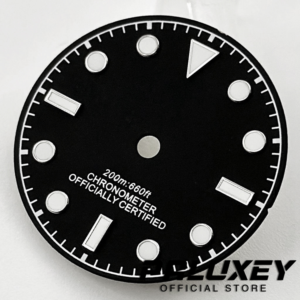 BB58 29mm 無菌ブラックグレー腕時計文字盤 夜光付き - Luminous Dial Face のレビューと価格
