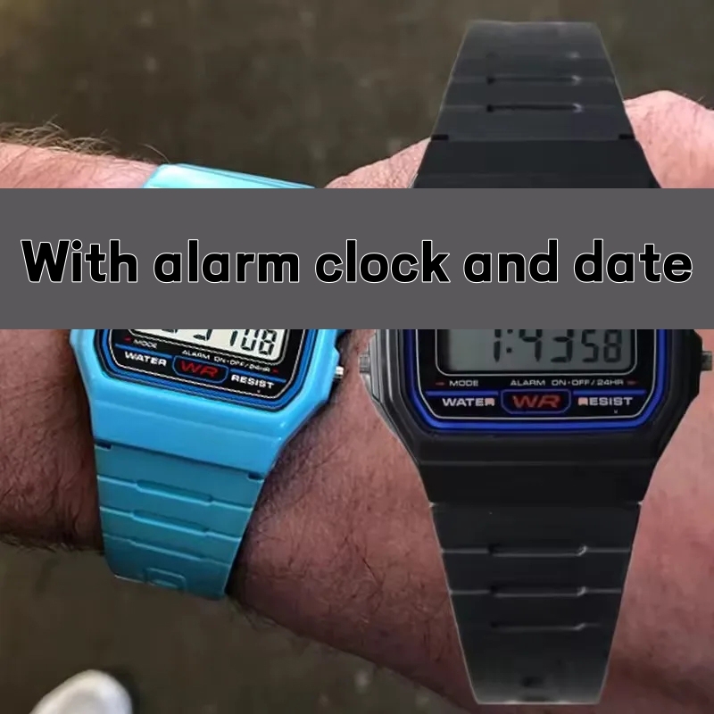 子供スポーツ LED デジタル腕時計シリコンストラップ男の子 - Chronograph Sport Watch のレビューと価格