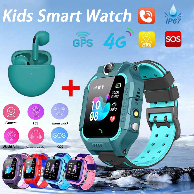 Sos-子供用SIMカード付きスマートウォッチ,防水スマート - Smartwatch Digital Watches For Kids のレビューと価格