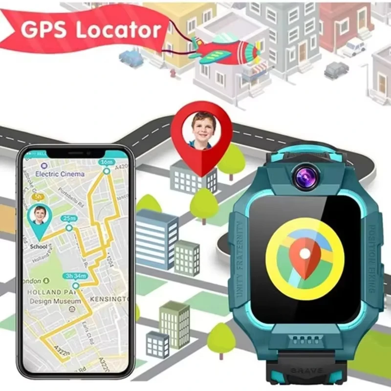 Sos-子供用SIMカード付きスマートウォッチ,防水スマート - Smartwatch Digital Watches For Kids のレビューと価格