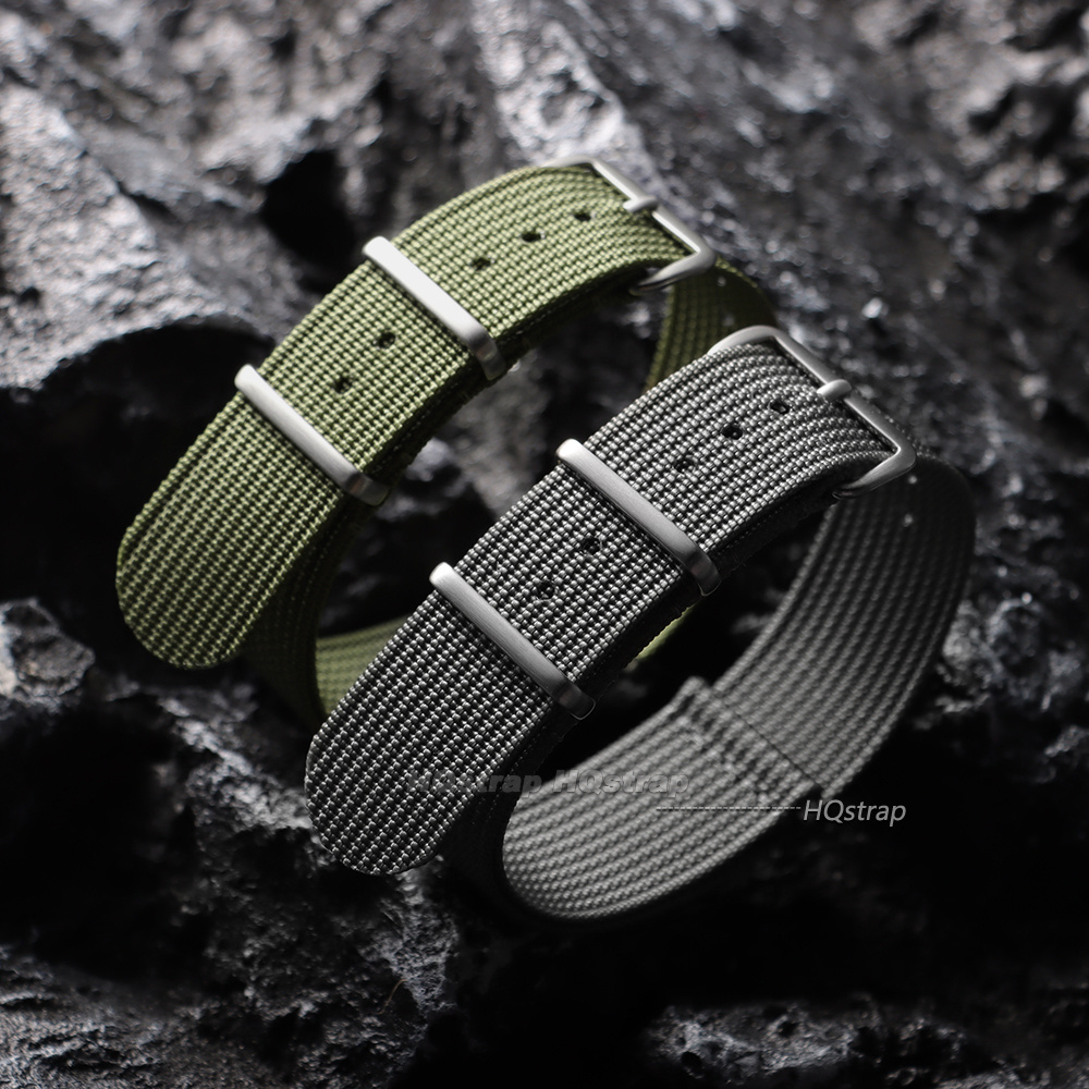 スマートウォッチ用時計ストラップ ブルーカーキグリーンブラッ - Smartwatch Ring Watches のレビューと価格