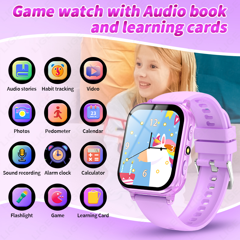 LIGE 子供デジタルスマートウォッチ学生子供 LED 懐中 - Smartwatch Digital Watches For Girls のレビューと価格