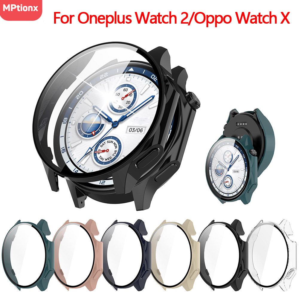 PC ケース + ガラス Oneplus Watch 2 ス - Smartwatch Oneplus Watches のレビューと価格