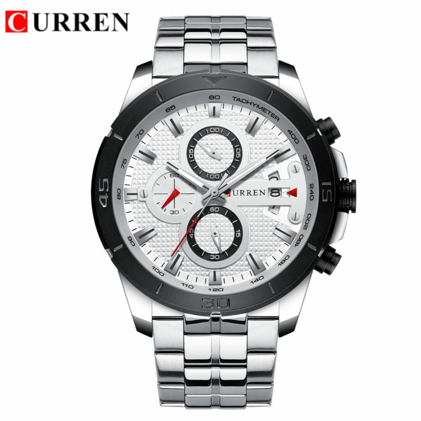 カレン腕時計メンズ防水クロノグラフスポーツ軍事男性時計トップ - Chronograph Sport Watch のレビューと価格