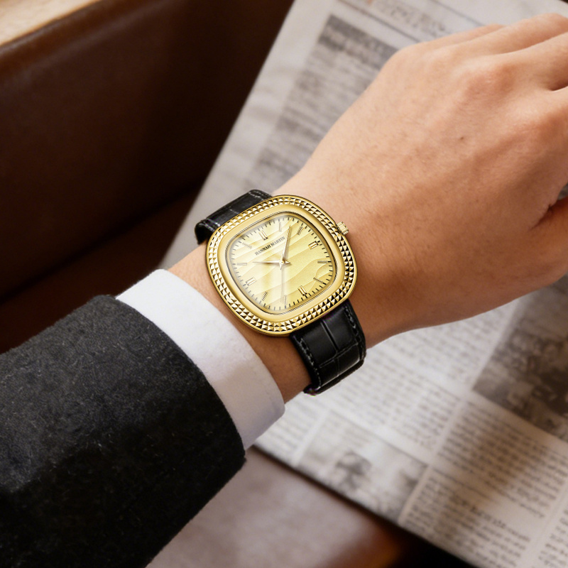 ZHANGU ブランド腕時計ブラックレザーオーバルワーククロ - Smartwatch Ladies Watches Branded のレビューと価格