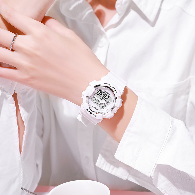 ファッションキッズ腕時計発光防水スポーツデジタル腕時計目覚ま - Smartwatch Digital Watches For Kids のレビューと価格