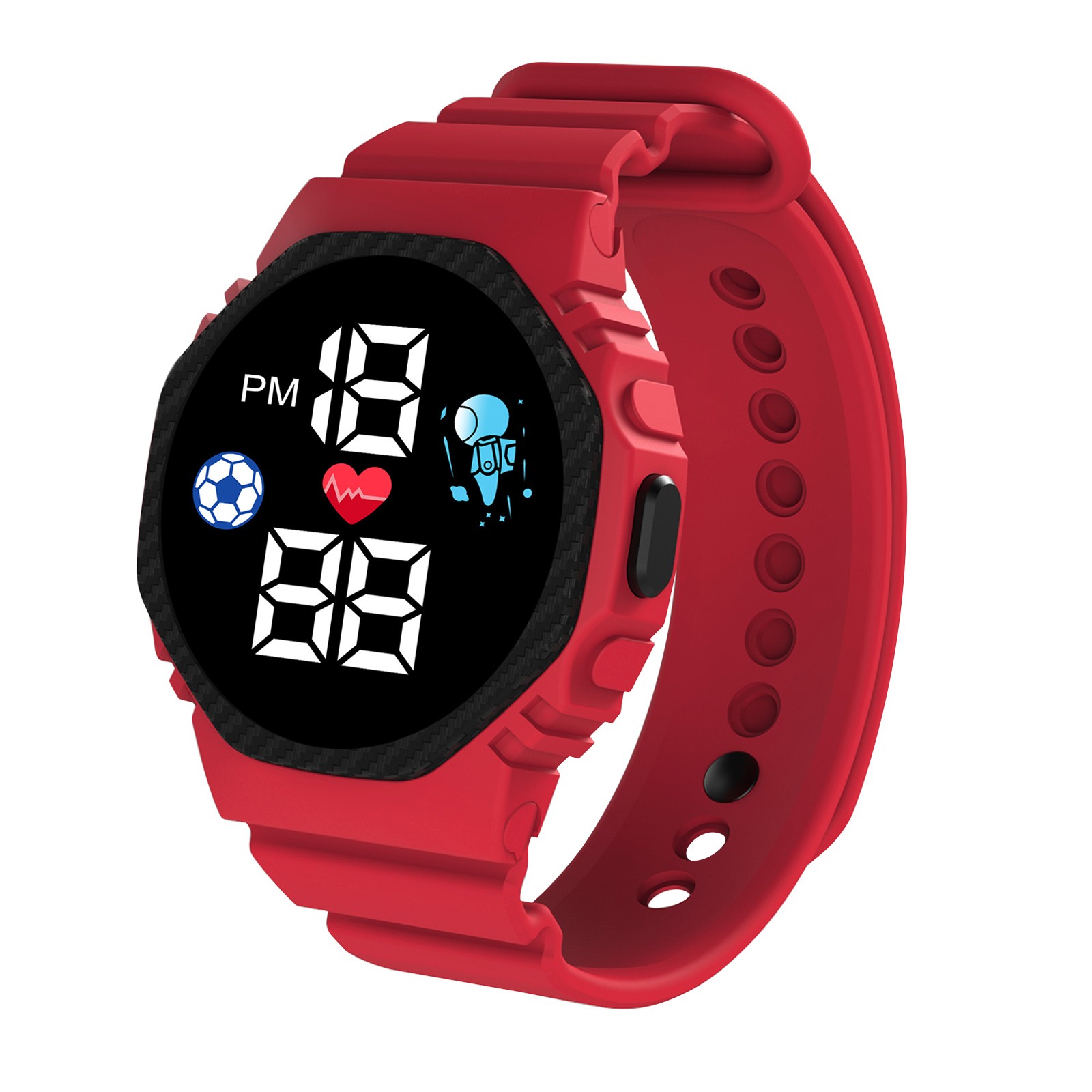 子供、男の子と女の子のためのマルチカラーのスマートウォッチ、 - Smartwatch Digital Watches For Girls のレビューと価格