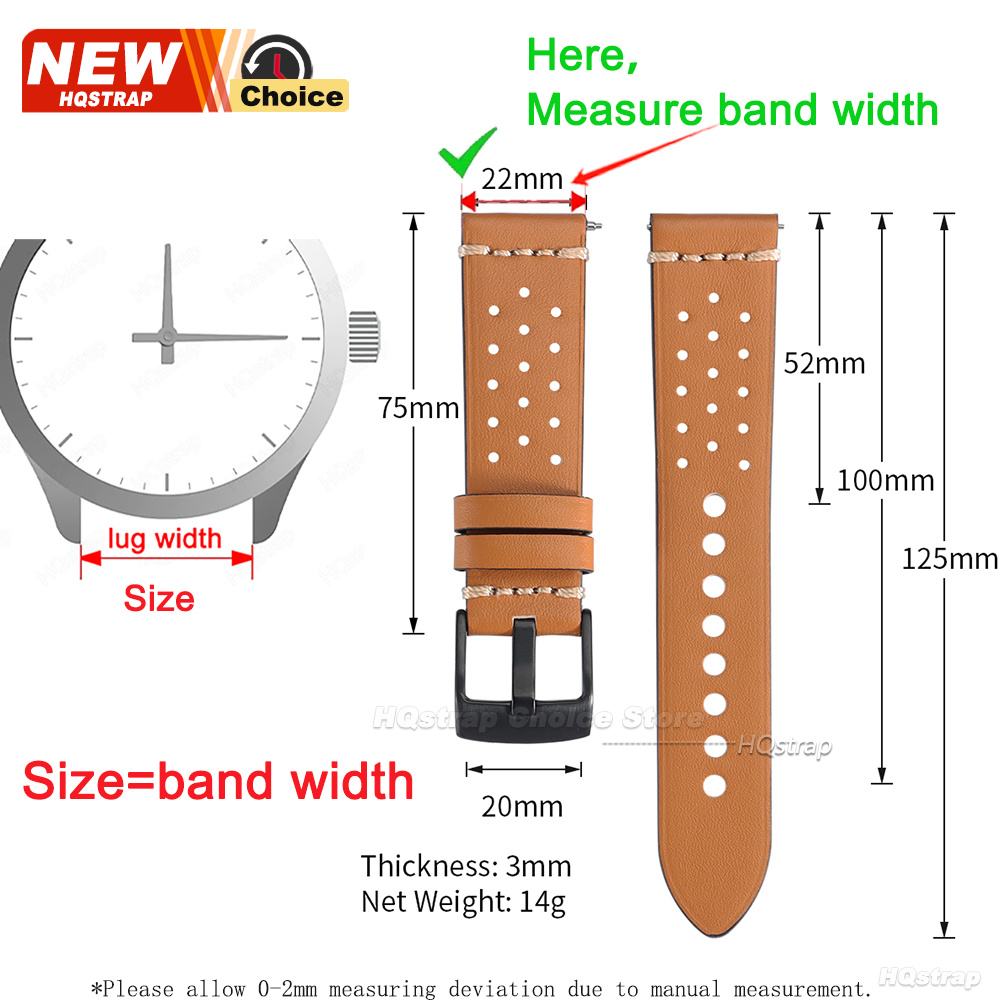 通気性のあるステッチ入り腕時計ストラップ 20mm 22mm - Omega Watches Smartwatch のレビューと価格