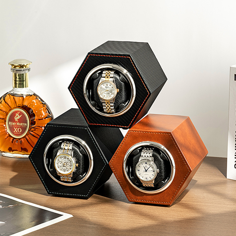 ミニシングル回転時計ワインダー、調整可能なモーター、マルチギ - Watch Winder Single のレビューと価格