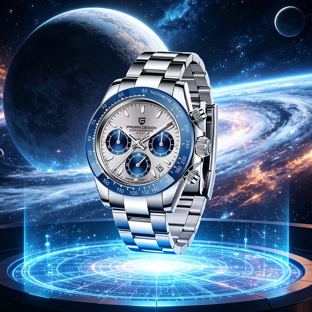 パガーニデザイン 40 ミリメートルメンズ腕時計ステンレス鋼 - Anti-Magnetic Watch のレビューと価格