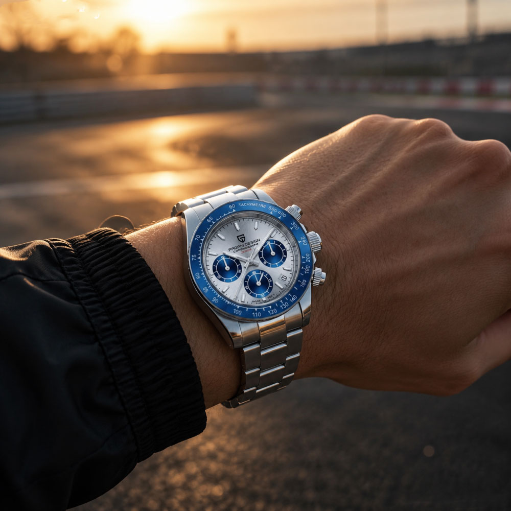 パガーニデザイン 40 ミリメートルメンズ腕時計ステンレス鋼 - Anti-Magnetic Watch のレビューと価格
