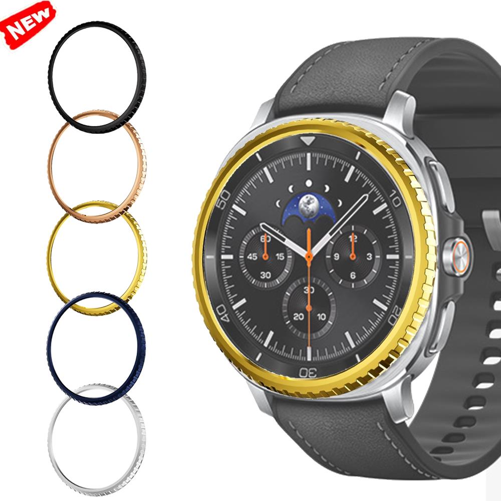 金属ベゼルカバーサムスンギャラクシーウォッチ 8 クラシック - Smartwatch Ring Watches のレビューと価格