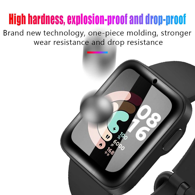 Redmi Watch 3 Active用強化ガラス,9Dク - Smartwatch Watches Xiaomi のレビューと価格