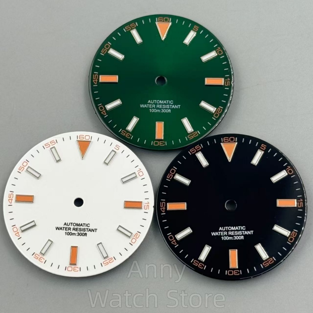 発光 32 ミリメートルサンバースト/光沢のある時計ダイヤル - Luminous Dial Face のレビューと価格