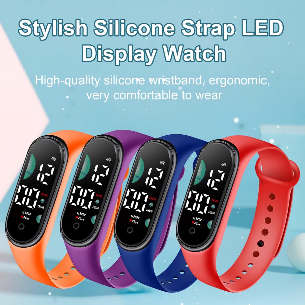 子供のためのデジタルLED腕時計,防水ブレスレット,腕時計, - Smartwatch Digital Watches For Kids のレビューと価格