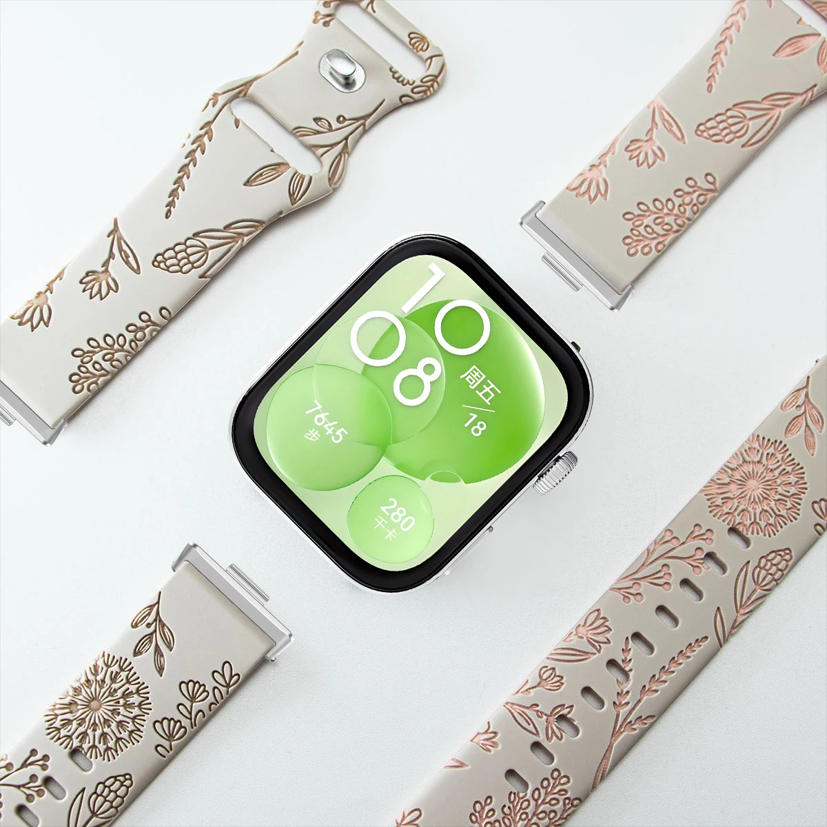 プリントデザインバンド Huawei 社時計フィット 3 ス - Tag Watches Smartwatch のレビューと価格