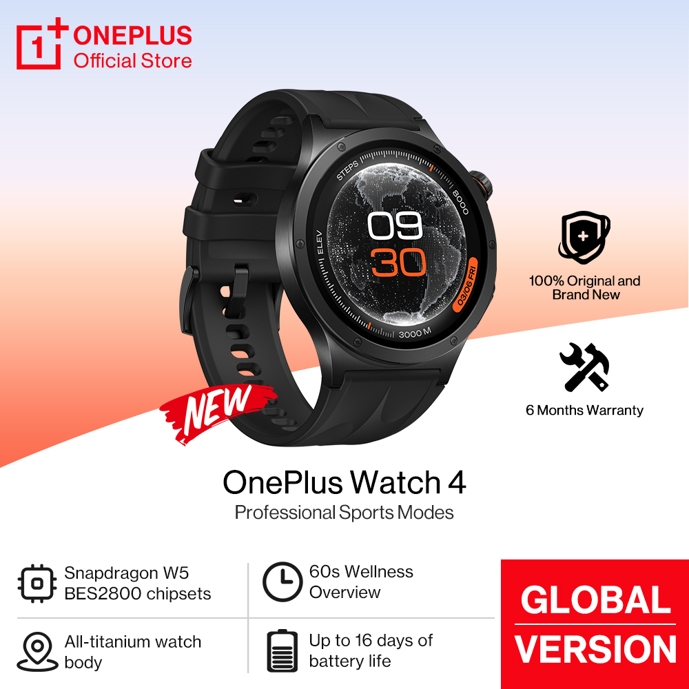 全く新しいOnePlus Watch 4グローバル版スマート - Smartwatch Oneplus Watches のレビューと価格