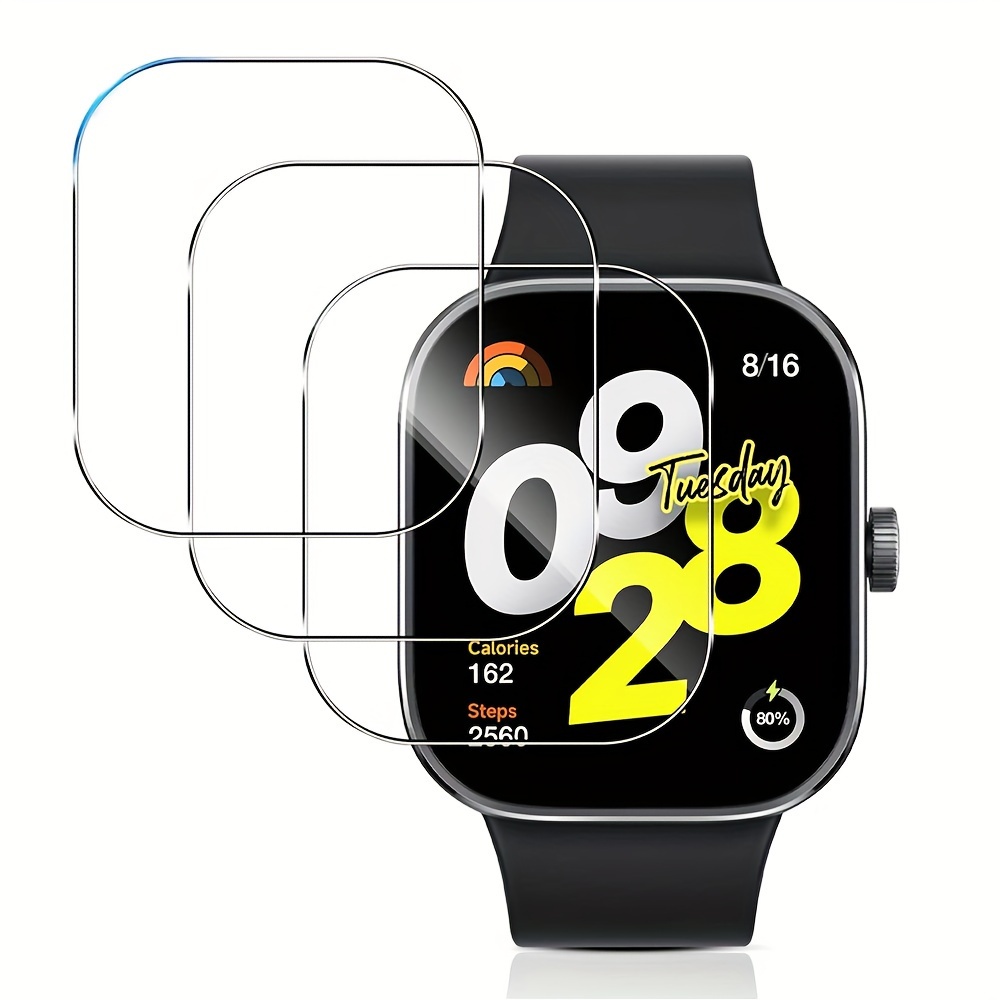 3-5 個プレミアム強化ガラス Xiaomi Redmi W - Smartwatch Watches Xiaomi のレビューと価格