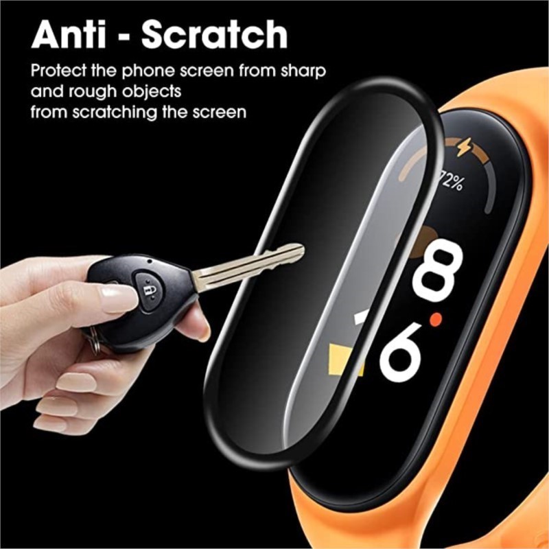 3D フルスクリーンプロテクター Xiaomi Mi バンド - Smartwatch Watches Xiaomi のレビューと価格