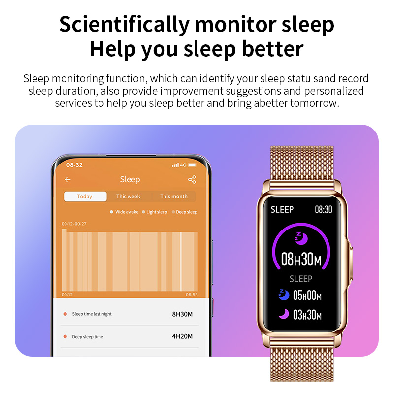 Lige-女性のための防水スマートウォッチ,健康モニタリング - Smartwatch Ladies Watches Branded のレビューと価格