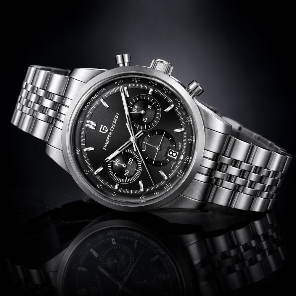 パガーニデザイン男性クォーツ時計 VK63 クロノグラフステ - Anti-Magnetic Watch のレビューと価格