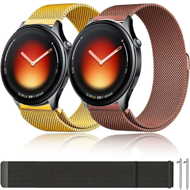 22/20 ミリメートル金属ミラネーゼストラップ Xiaom - Watch S Realme のレビューと価格