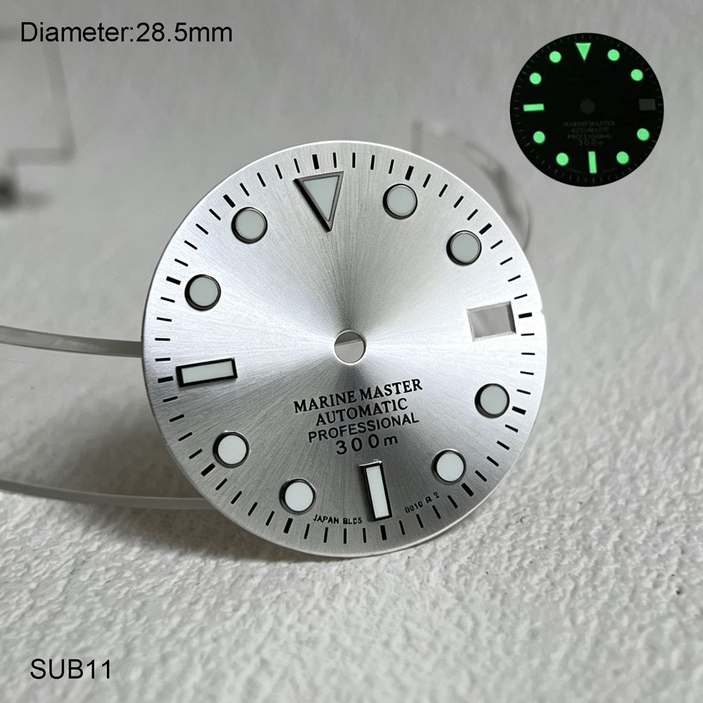 28.5mm NH35 Sロゴダイヤル マリン＆マスターダイ - Luminous Dial Face のレビューと価格
