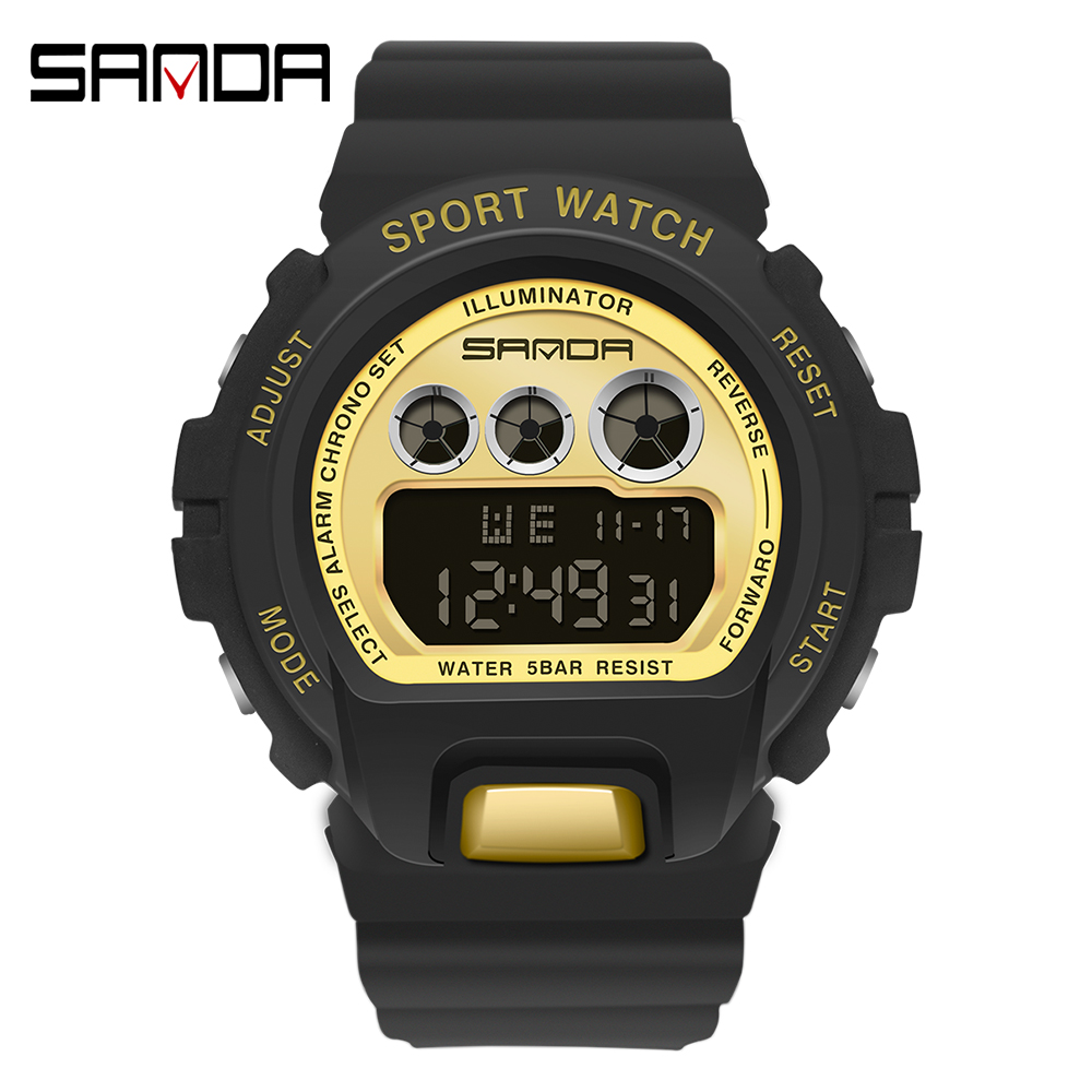 メンズシンプルスポーツウォッチ,ミリタリー腕時計,アラーム, - Chronograph Sport Watch のレビューと価格