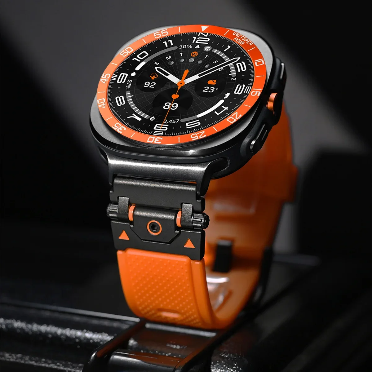 金属カバーベゼルリングケース三星銀河時計 7 ウルトラ 47 - Smartwatch Ring Watches のレビューと価格