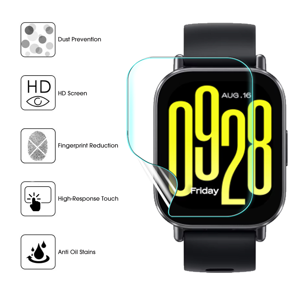 ヒドロゲルフィルム Xiaomi Redmi Watch 5 - Smartwatch Watches Xiaomi のレビューと価格