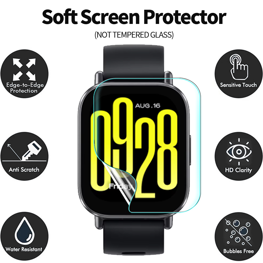 ヒドロゲルフィルム Xiaomi Redmi Watch 5 - Smartwatch Watches Xiaomi のレビューと価格