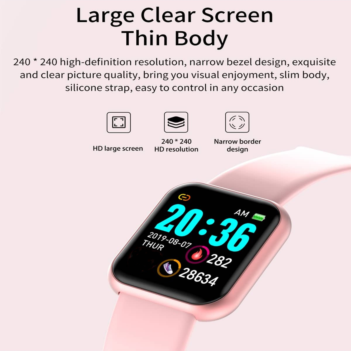 2025 新しいデジタル腕時計スマート LED ボーイズスポ - Smartwatch Digital Watches For Girls のレビューと価格