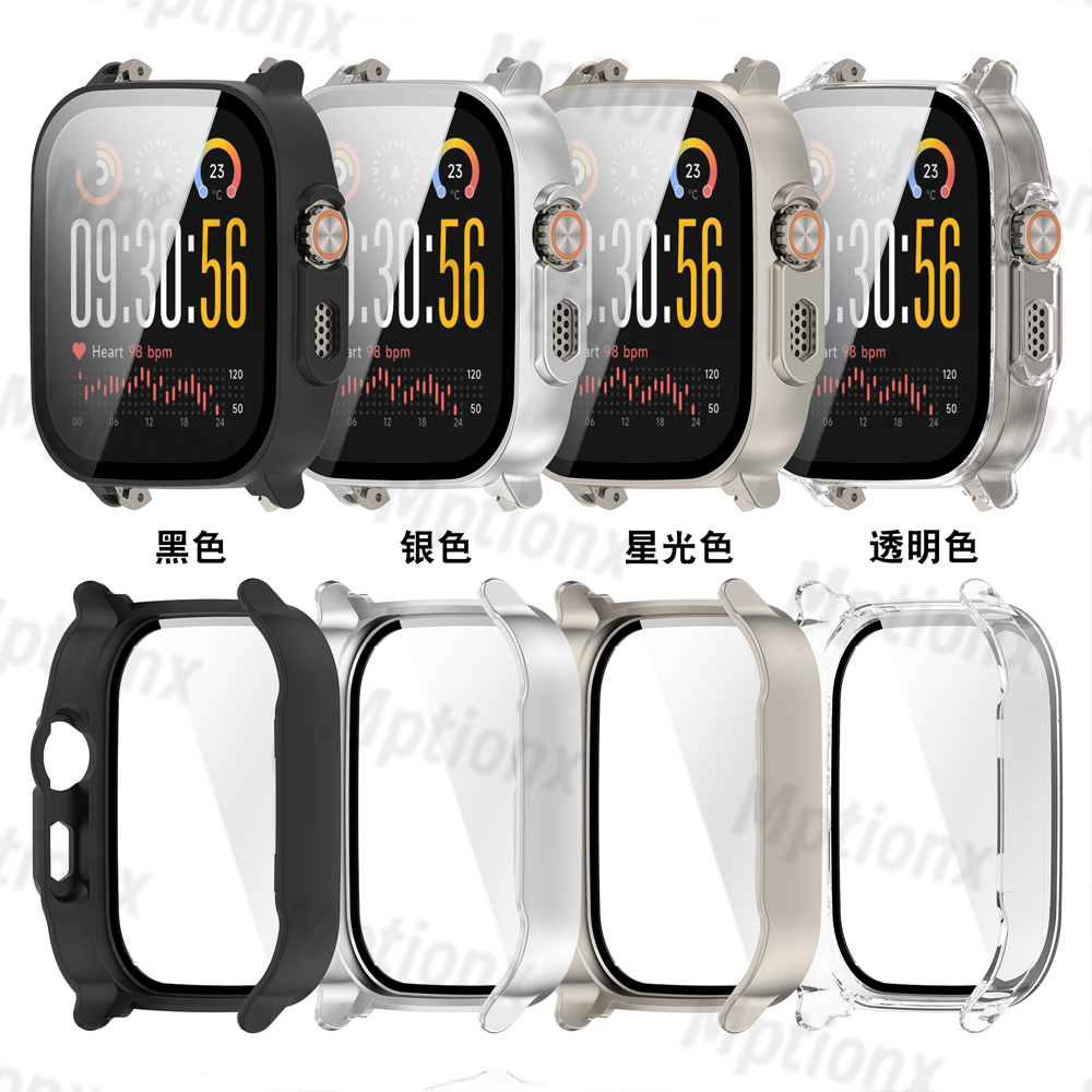 PC ケース + ガラス Realme Watch 5 用ス - Watch S Realme のレビューと価格