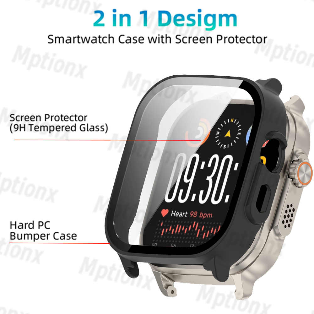 PC ケース + ガラス Realme Watch 5 用ス - Watch S Realme のレビューと価格