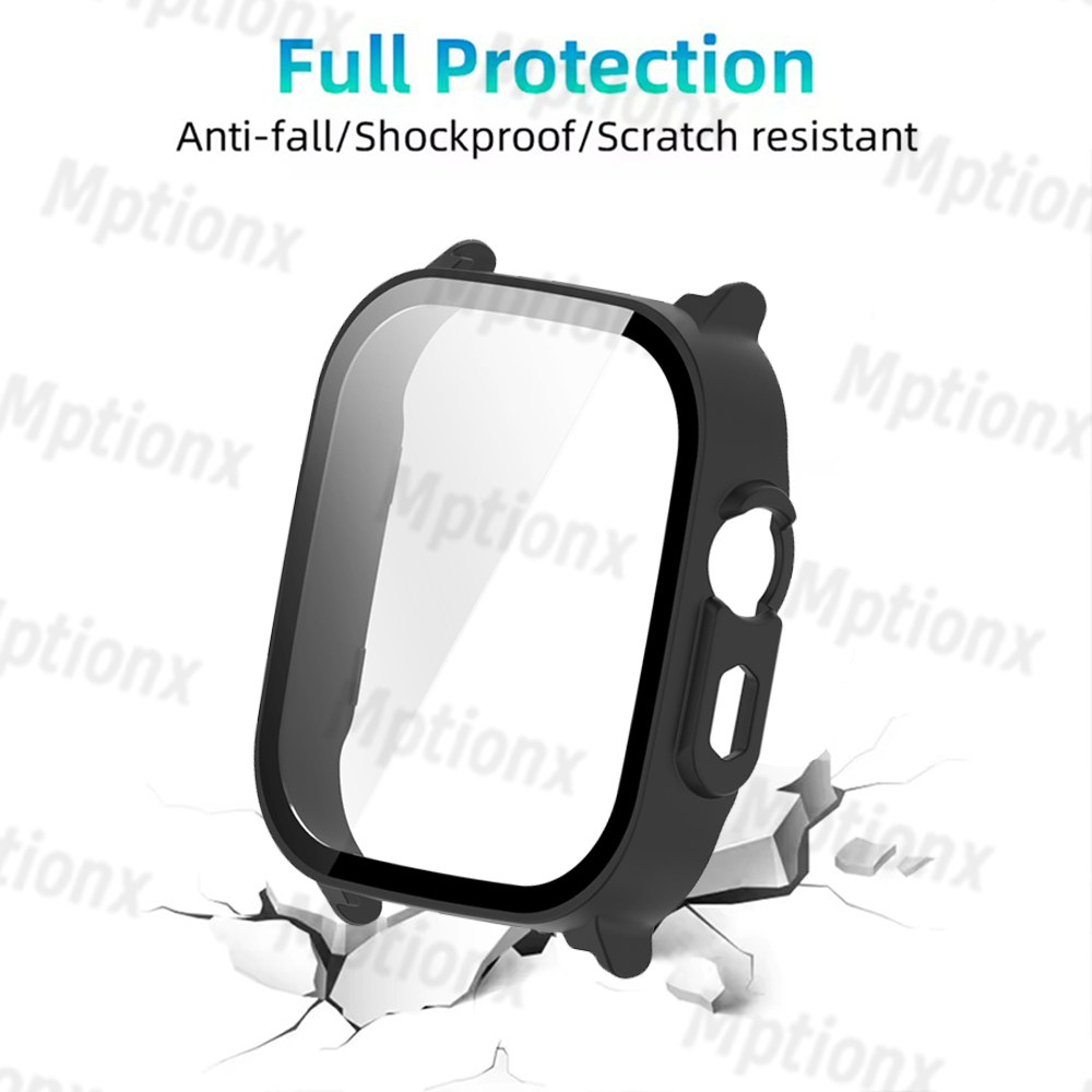 PC ケース + ガラス Realme Watch 5 用ス - Watch S Realme のレビューと価格
