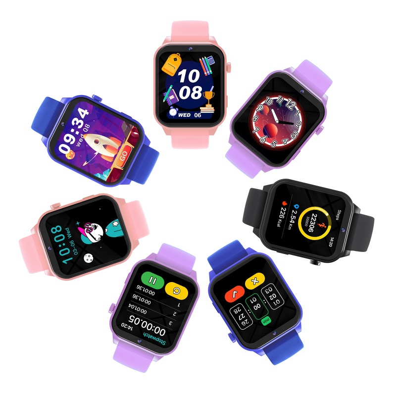 スマートウォッチ子供用ゲームウォッチ 1.83 インチ表示画 - Smartwatch Digital Watches For Kids のレビューと価格