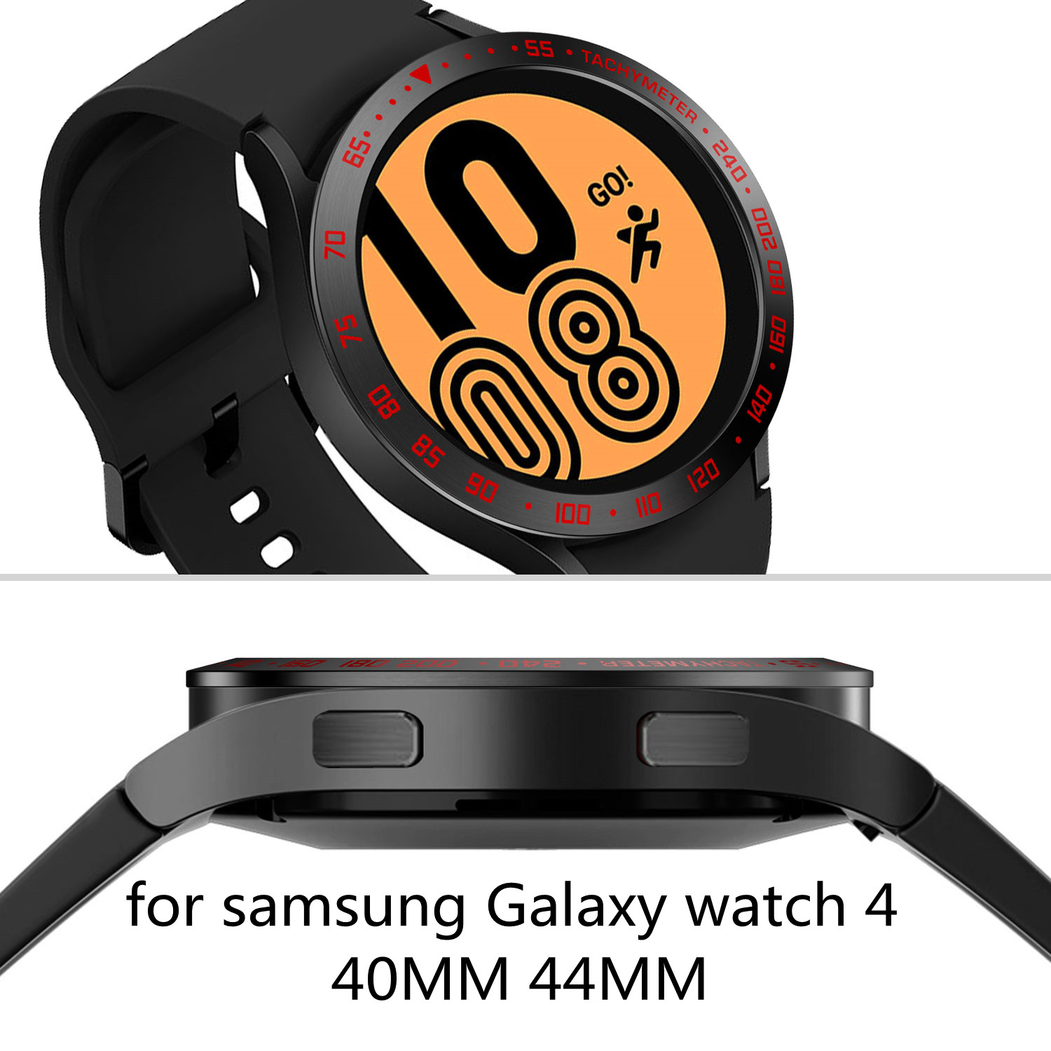 スケールベゼル金属リングケースカバー三星銀河時計4 40ミリ - Smartwatch Ring Watches のレビューと価格